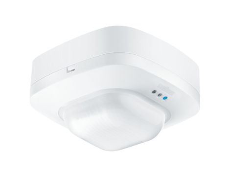 Czujnik obecności i zmierzchu Steinel IR Quattro 8m COM1 natynkowy IP20 kwadrat biały