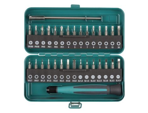 Zestaw bitów MICRO Wolfcraft [32 cz.]