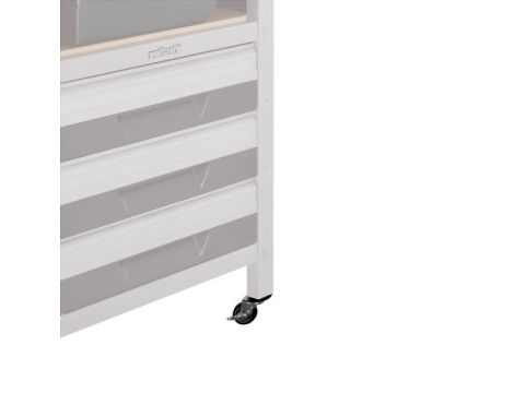 Stopka obrotowa z kółkiem z hamulcem Wolfcraft - 2