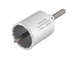 Otwornica 53 mm Wolfcraft - z nasypem z węglików spiekanych, kompletna