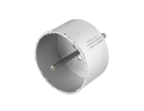 Otwornica 103 mm Wolfcraft - z nasypem z węglików spiekanych, kompletna