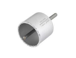 Otwornica 73 mm Wolfcraft - z nasypem z węglików spiekanych, kompletna