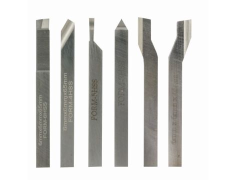 Noże tokarskie do Proxxon FD 150/E [6 szt.]