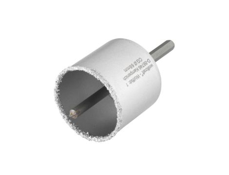 Otwornica 68 mm Wolfcraft - z nasypem z węglików spiekanych, kompletna