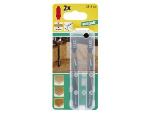 2 brzeszczoty Wolfcraft - uchwyt T, szybkie, zgrubne cięcia - image 2