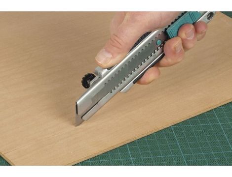 Nóż z ostrzem 25 mm, profesjonalny, Wolfcraft - 2