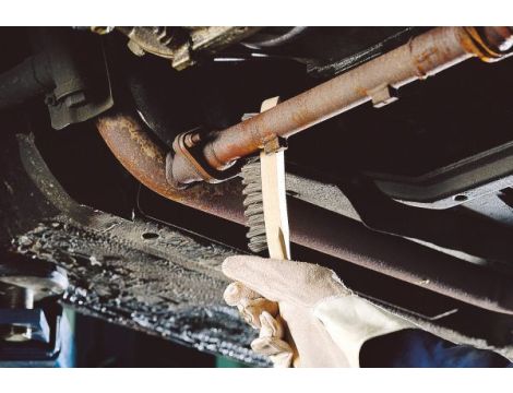 Szczotka ręczna 4-rzędowa 280 mm Wolfcraft - drut stalowy - 2