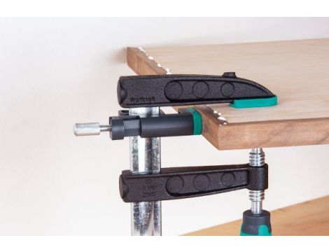 Adapter kantowy do ścisków Wolfcraft z szyną prowadzącą [2 szt.] - 2