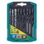 Zestaw wierteł mieszanych: metal drewno, kamień 5 - 8 mm Wolfcraft - 3