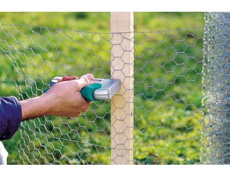 Zszywacz ręczny Wolfcraft Tacocraft M 14+, do zszywek i gwoździ, aluminiowy - 2