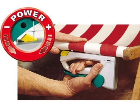 Zszywacz ręczny Wolfcraft Tacocraft M 14+, do zszywek i gwoździ, aluminiowy - 3