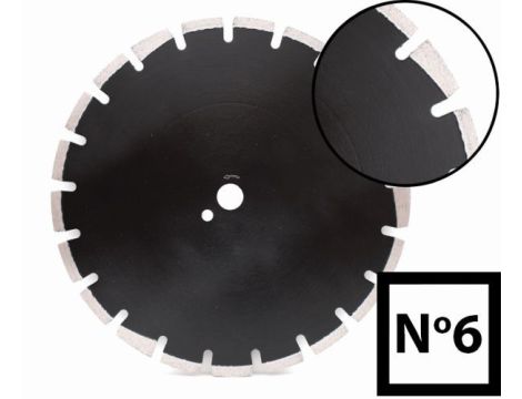 Tarcza diamentowa do asfaltu 350 x 25,4/10 ABRABORO N6 laser
