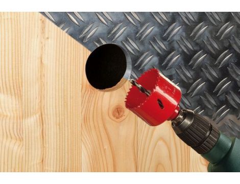 Otwornica BiM 92 mm Wolfcraft - kompletna - 2