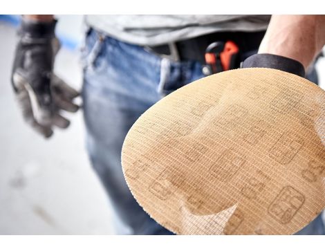 Siatka ścierna Menzer ULTRANET K60 fi 225 do żyraf 25 szt/opak. - 7