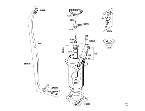 Hydronetka MESTO 10 l, do wiertnic/przecinarek - 3
