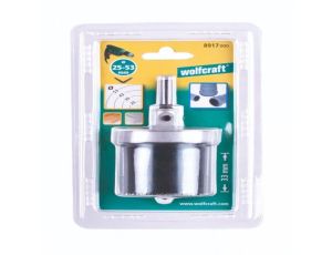 Otwornica 25, 35, 43, 53 mm Wolfcraft