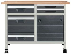 Stół warsztatowy Wolfcraft No. 4 [113 cm]