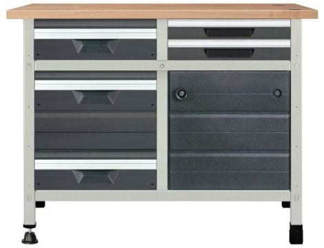 Stół warsztatowy Wolfcraft No. 4 [113 cm]