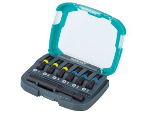 Zestaw bitów udarowych Wolfcraft - PH1/2/3 + PZ1/2/3 + uchwyt magnetyczny