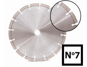 Tarcza diamentowa 150 x 22/10 ABRABORO N7 laser, profesjonalna