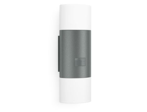 Oprawa elewacyjna z czujnikiem ruchu i zmierzchu  L910 S PIR 9,8W LED 797lm 3000K IP44  IK03 230V antracyt / aluminium