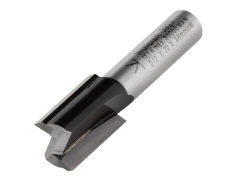 Frez do rowków 12 mm Wolfcraft - HM, trzpień 8 mm