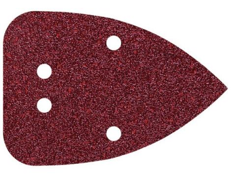 Papier szlifierski 96x136 mm Wolfcraft - gr. 240, perforowany, na rzep [10 szt.]