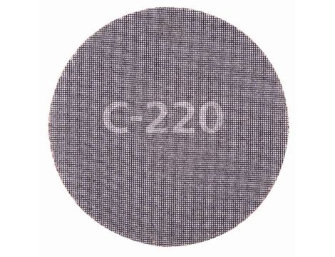 Siatka ścierna 225 mm Wolfcraft - gr. 220, do żyraf [5 szt.]