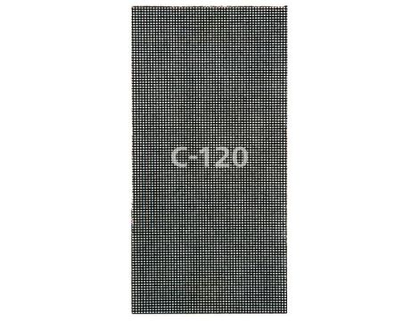 Siatka ścierna 115x230 mm Wolfcraft - gr. 80/120/220 [5 szt.]