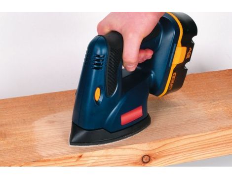 Papier szlifierski 98x139 mm Wolfcraft - gr. 40, perforowany, na rzep [6 szt.] - 2