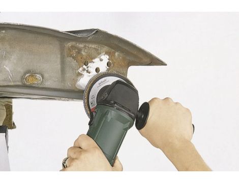 Tarcza lamelkowa 115 mm Wolfcraft - gr. 40 - 2