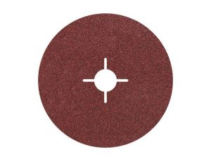 Papier szlifierski 115 mm Wolfcraft - gr. 24/40/60/100, fibrowy [20 szt.]