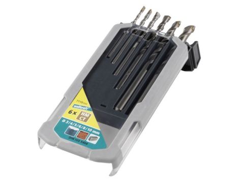 Zestaw wierteł do betonu 3 - 10 Wolfcraft [6 szt.]