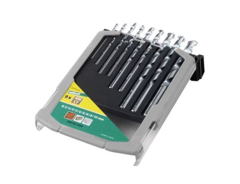 Zestaw wierteł do kamienia 3 - 10 mm Wolfcraft [9 szt.]