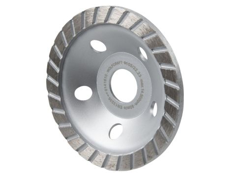 Dysk Szlifierski diamentowy, czołowy, STANDARD, Wolfcraft