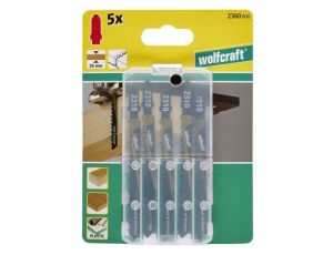 5 brzeszczotów Wolfcraft - uchwyt T, szybkie, bardzo zgrubne cięcia - image 2
