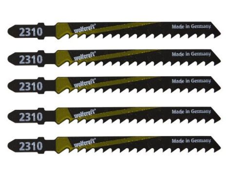 5 brzeszczotów Wolfcraft - uchwyt T, szybkie, bardzo zgrubne cięcia