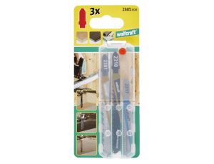 3 Brzeszczoty wyrzynarki uchwyt T:  Wolfcraft - image 2