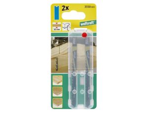 2 brzeszczoty Wolfcraft - uchwyt U, dokładne cięcia po krzywych - image 2