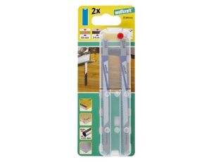 2 brzeszczoty Wolfcraft - uchwyt U, cięcia zgrubne / drewno i blachy - image 2