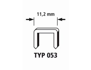 Zszywki 53/8 WOLFCRAFT super twarde [1400 szt.]