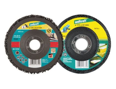Tarcza czyszcząca 125 mm/M14 Wolfcraft