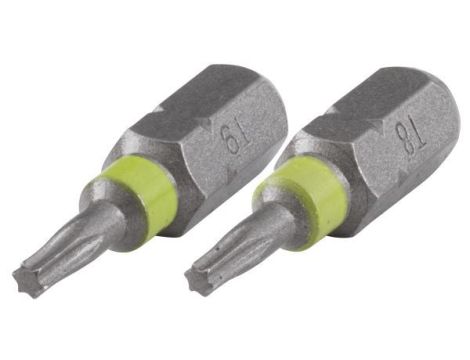 Bit gwiazdkowy TX 8 - 9 Wolfcraft - 25 mm [2 szt.]