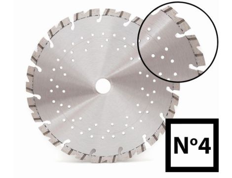 Tarcza diamentowa 125 x 22/10 ABRABORO N4, profesjonalna