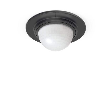 Czujnik ruchu i zmierzchu Steinel IS360-1 DE podtynkowy IP54 okrągły czarny