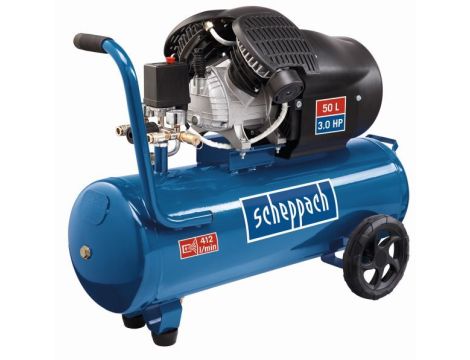Kompresor dwutłokowy Scheppach HC53DC 50 L