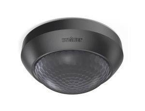 Czujnik ruchu i zmierzchu Steinel IS360-3 natynkowy IP54  230V okrągły czarny