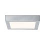 Panel LED Lunar 3000K 225x225mm 15.4W 230V chrom mat / aluminium - 2