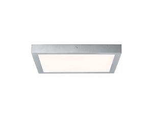 Panel LED Lunar 3000K 400x400mm 21.8W 230V chrom mat / aluminium