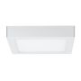 Panel LED Lunar 3000K 225x225mm 15.4W 230V biały mat / aluminium - 3